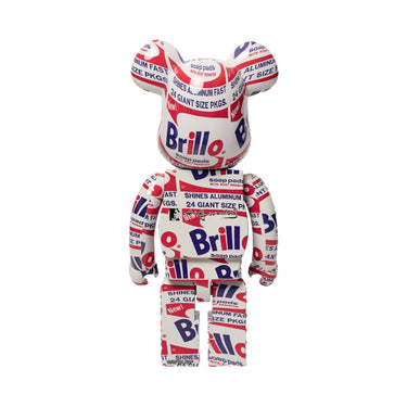 Medicom Toy Be@rbrick 1000%  Andy Warhol "Brillo"