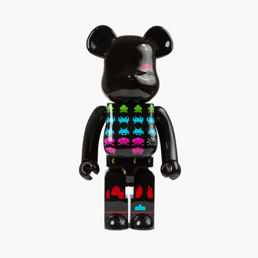 Medicom Toy Bearbrick 1000% Space Invaders-1000INVADERS-Black-One Size-SUEDE Store