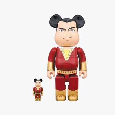 Medicom Toy Bearbrick Shazam 100% + 400%-14SHAZAM-Multi-One Size-SUEDE Store