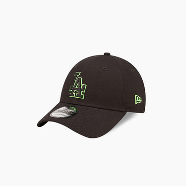 New Era Neon Outline 9Forty-60358123-Black -One Size-SUEDE Store